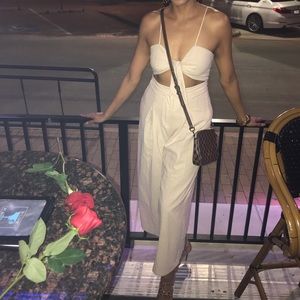 Beige color jumpsuit size L